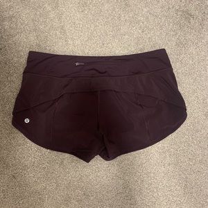 Lululemon speed up low rise short 2.5”